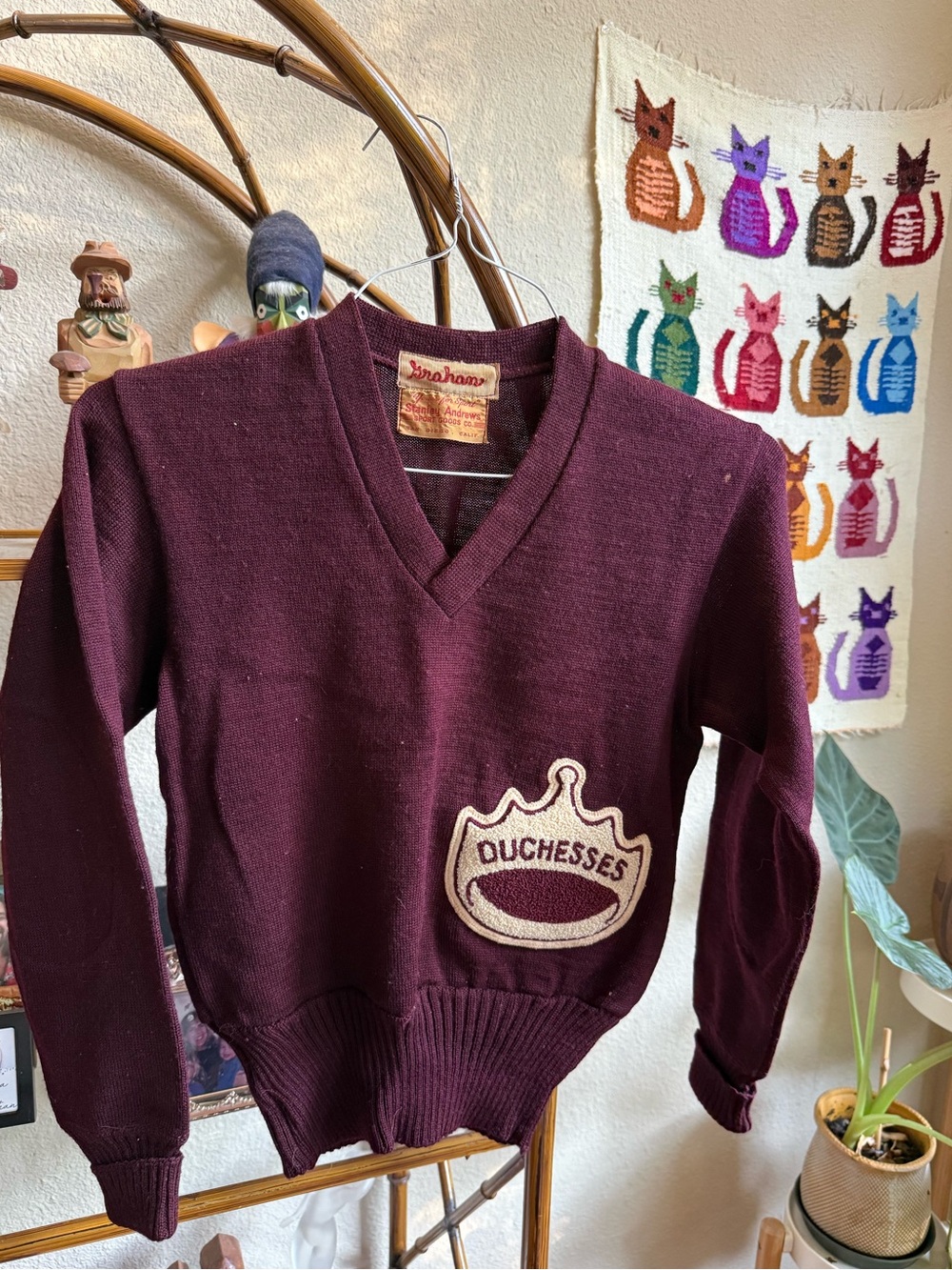 Vintage Letterman Sweater